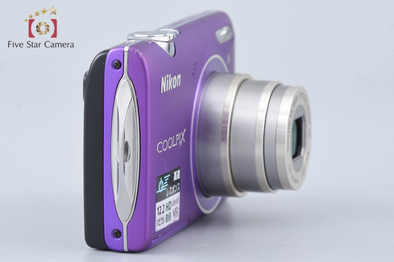 Nikon COOLPIX S5100 Light Purple 12.2 MP Digital Camera
