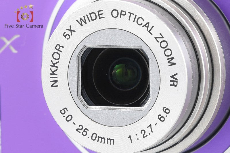 Nikon COOLPIX S5100 Light Purple 12.2 MP Digital Camera