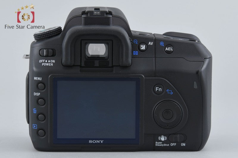 Sony Alpha α200 DSLR-A200 Black 18-70 75-300 Lenses [Japanese Language Only]