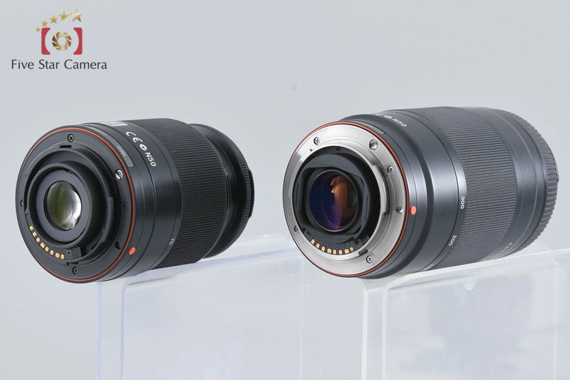 Sony Alpha α200 DSLR-A200 Black 18-70 75-300 Lenses [Japanese Language Only]