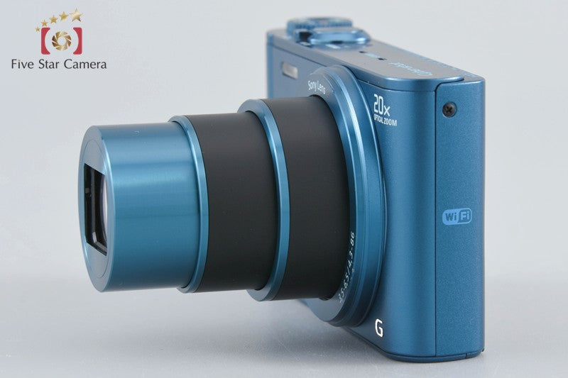 SONY Cyber-shot DSC-WX300 Blue 18.2 MP Digital Camera [Multiple Languages]