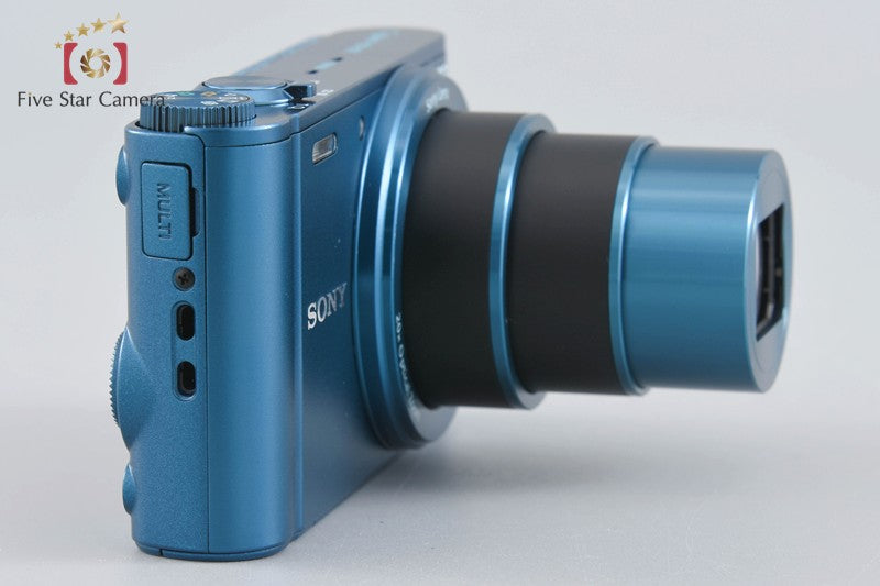 SONY Cyber-shot DSC-WX300 Blue 18.2 MP Digital Camera [Multiple Languages]