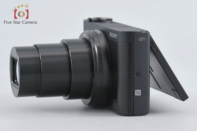 SONY Cyber-shot DSC-WX500 Black 18.2 MP Digital Camera [Multiple Languages]