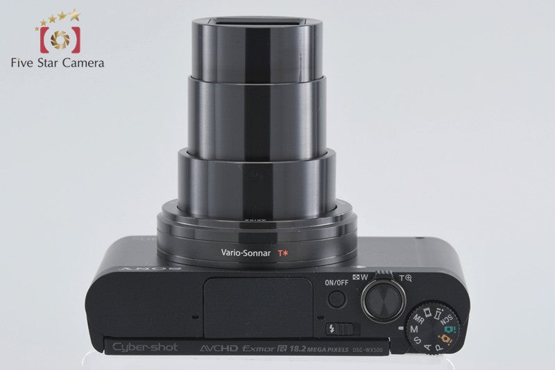 SONY Cyber-shot DSC-WX500 Black 18.2 MP Digital Camera [Multiple Languages]