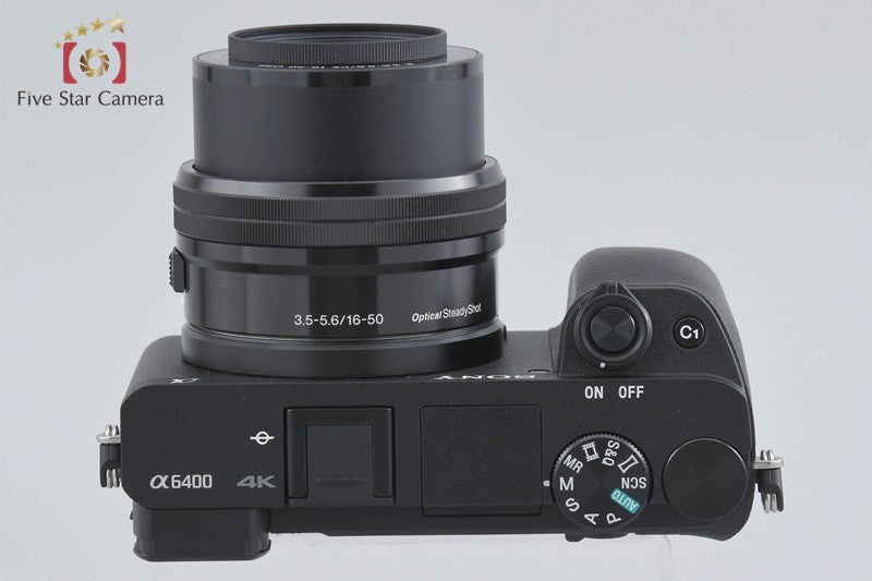 Sony Alpha α6400 ILCE-6400L Black 24.2 MP 16-50 Lens [Japanese Language Only]
