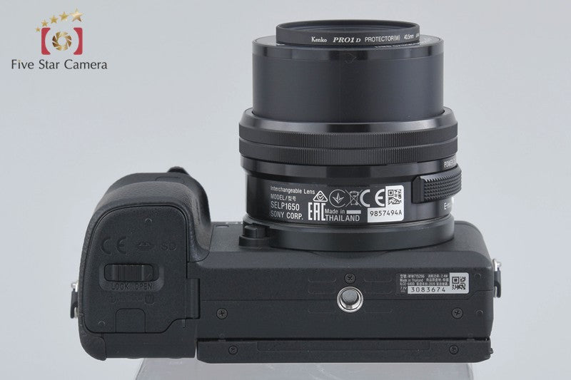 Sony Alpha α6400 ILCE-6400L Black 24.2 MP 16-50 Lens [Japanese Language Only]