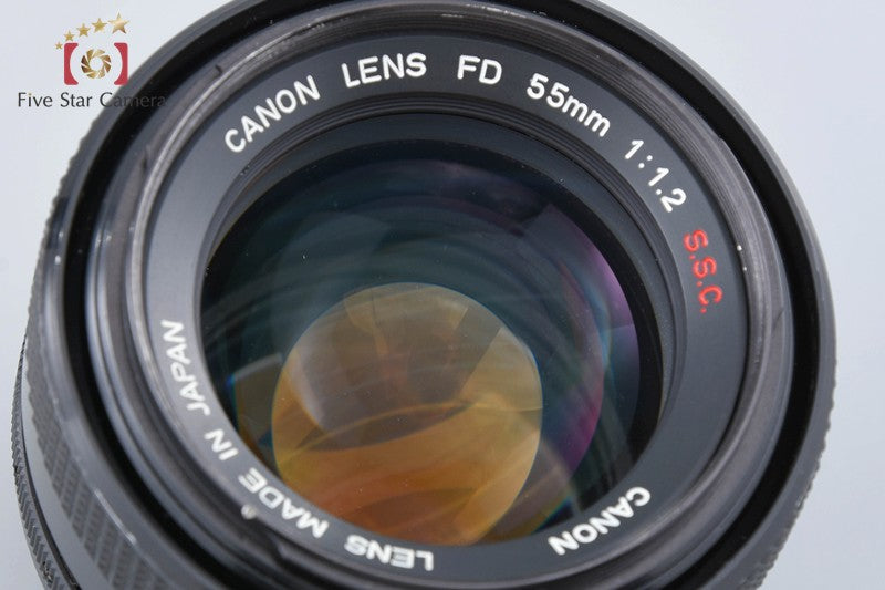 Canon FD 55mm f/1.2 S.S.C.