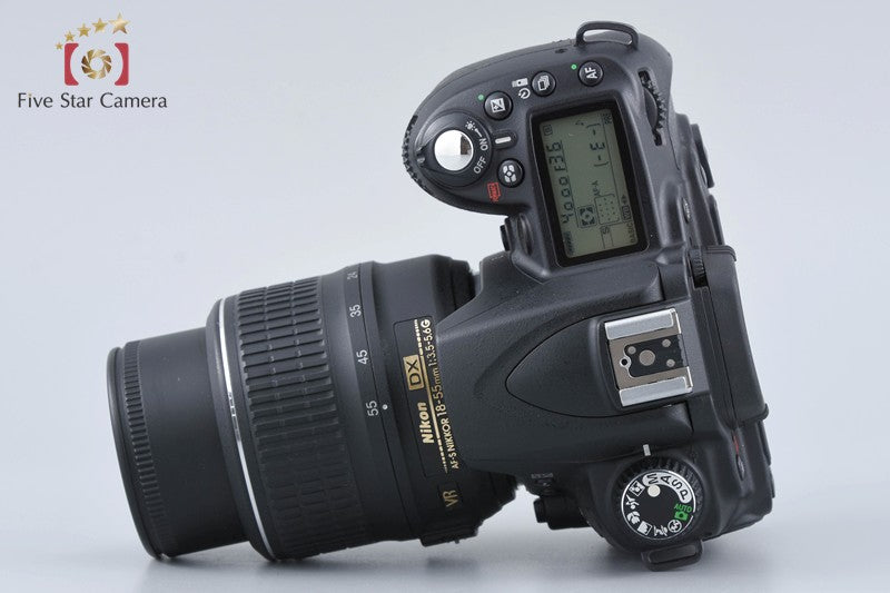 Nikon D90 12.3 MP DSLR Camera AF-S DX 18-55 G VR Lens