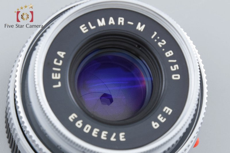 Leica ELMAR-M 50mm f/2.8 E39 2nd Silver Leica M Mount