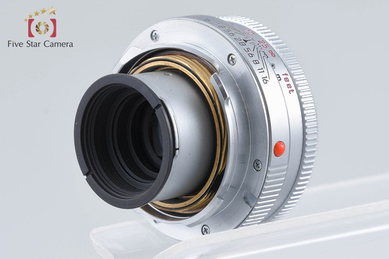Leica ELMAR-M 50mm f/2.8 E39 2nd Silver Leica M Mount