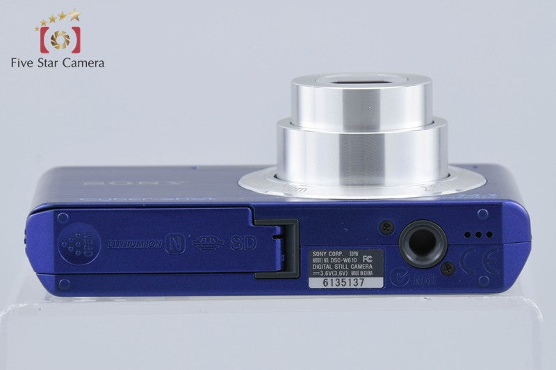 Sony Cyber-Shot DSC-W610 Blue 14.1 MP Digital Camera [Japanese Language Only]
