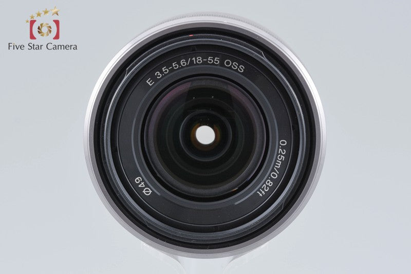 SONY E 18-55mm f/3.5-5.6 OSS SEL1855 Silver