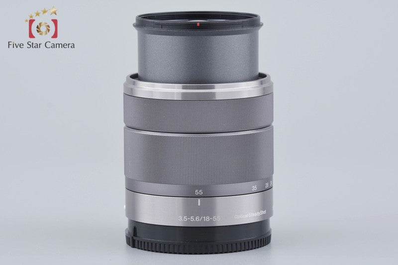 SONY E 18-55mm f/3.5-5.6 OSS SEL1855 Silver