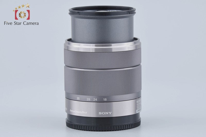 SONY E 18-55mm f/3.5-5.6 OSS SEL1855 Silver