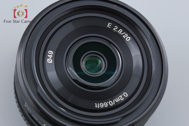 Sony E 20mm f/2.8 SEL20F28