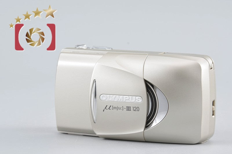 Olympus μ[mju:]-III 120 35mm Point & Shoot Film Camera