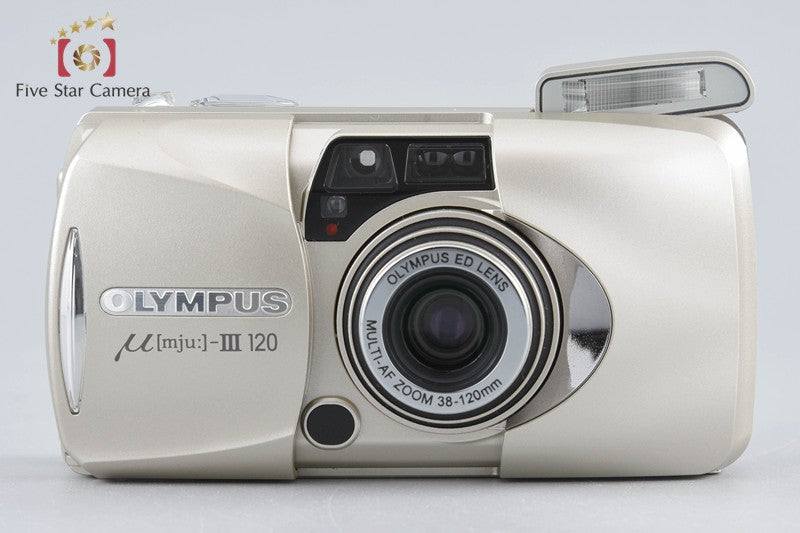 Olympus μ[mju:]-III 120 35mm Point & Shoot Film Camera