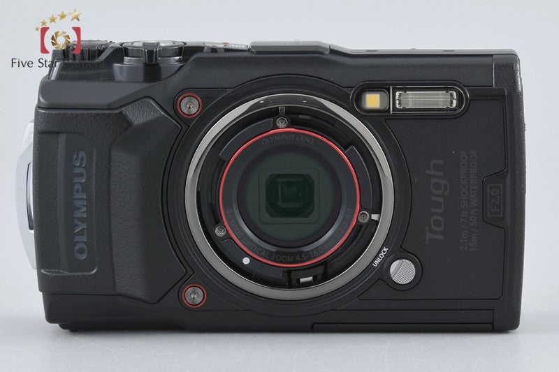 "Count 526" Olympus Tough TG-6 Black 12.0 MP 15m Waterproof Digital Camera