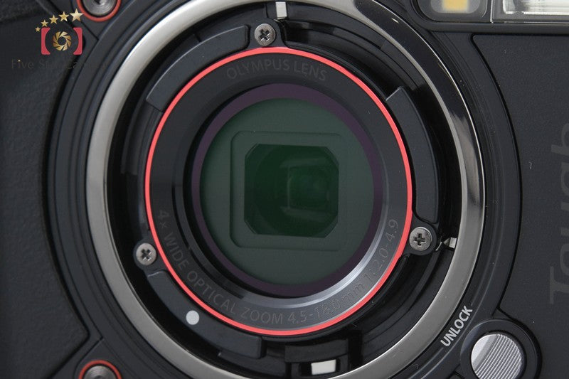 "Count 526" Olympus Tough TG-6 Black 12.0 MP 15m Waterproof Digital Camera