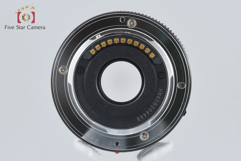 Panasonic LEICA DG SUMMILUX 15mm f/1.7 ASPH. H-X015-K Black