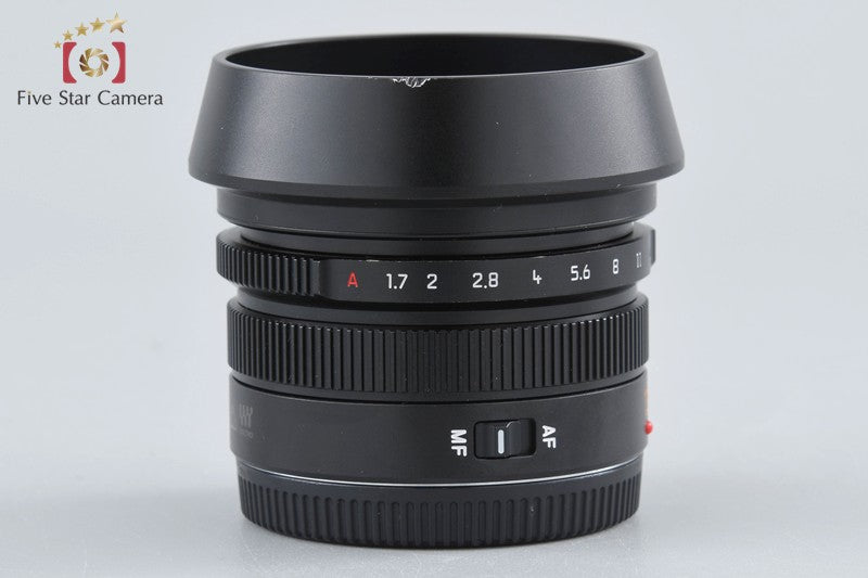 Panasonic LEICA DG SUMMILUX 15mm f/1.7 ASPH. H-X015-K Black