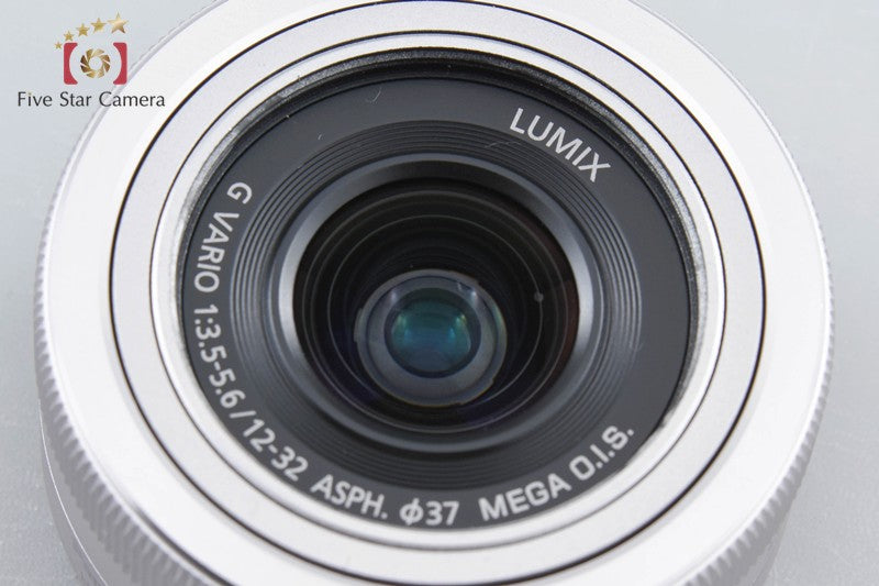 Panasonic LUMIX G VARIO 12-32mm f/3.5-5.6 ASPH. MEGA O.I.S. H-FS12032 Silver