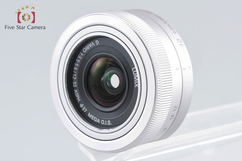 Panasonic LUMIX G VARIO 12-32mm f/3.5-5.6 ASPH. MEGA O.I.S. H-FS12032 Silver