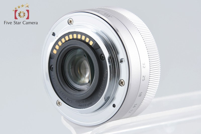 Panasonic LUMIX G VARIO 12-32mm f/3.5-5.6 ASPH. MEGA O.I.S. H-FS12032 Silver