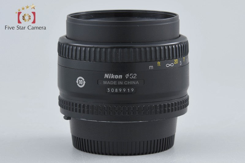 Nikon AF NIKKOR 50mm f/1.8 D