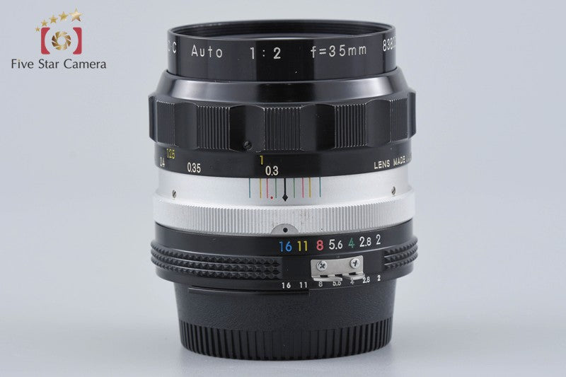 Nikon NIKKOR-O.C Auto 35mm f/2 Ai Converted