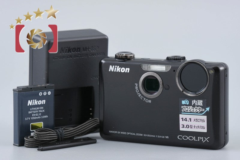 Nikon COOLPIX S1100 pj Black 14.1 MP Digital Camera