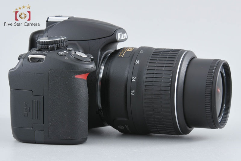 "Shutter count 1,394" Nikon D3100 Black 14.2 MP Digital SLR Camera 18-55 VR Lens