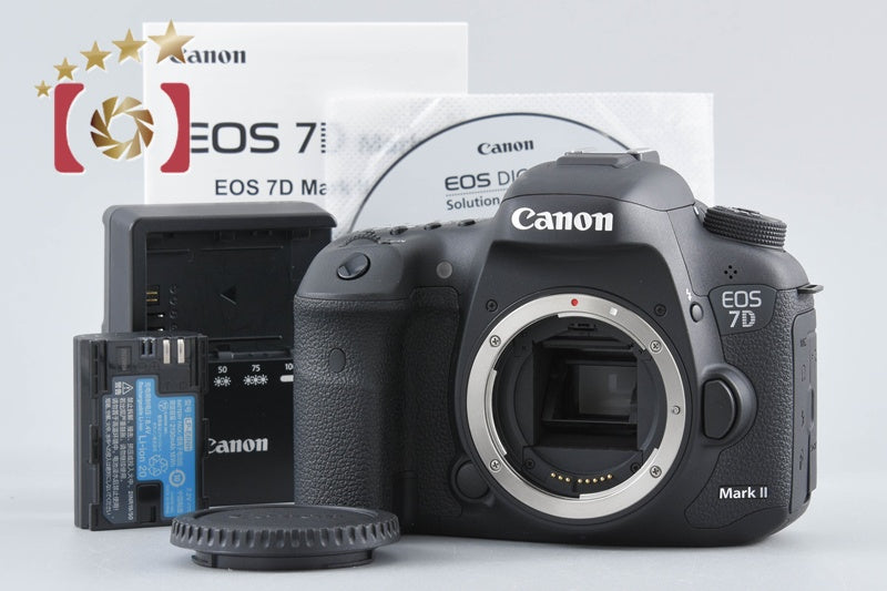 "Shutter count 2,441" Canon EOS 7D Mark II 20.2 MP Digital SLR Camera Body