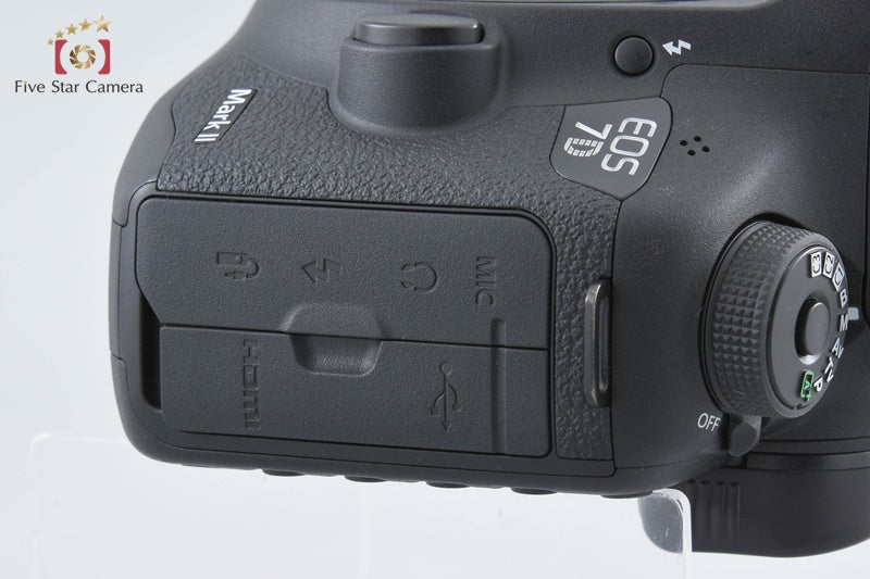 "Shutter count 2,441" Canon EOS 7D Mark II 20.2 MP Digital SLR Camera Body