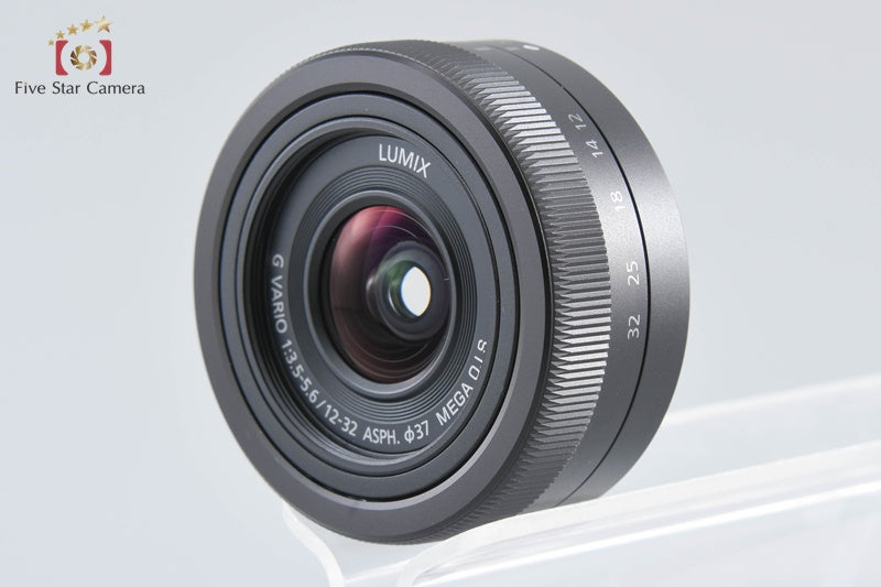 Panasonic LUMIX G VARIO 12-32mm f/3.5-5.6 ASPH. MEGA O.I.S. H-FS12032 Black