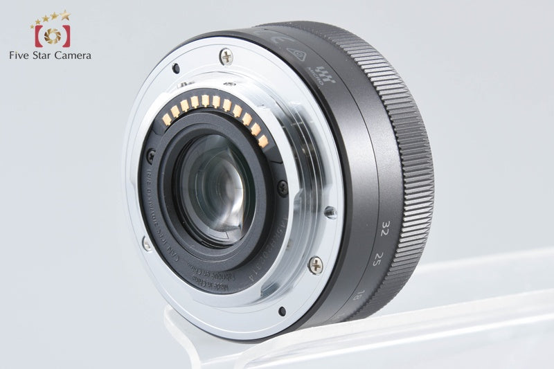 Panasonic LUMIX G VARIO 12-32mm f/3.5-5.6 ASPH. MEGA O.I.S. H-FS12032 Black