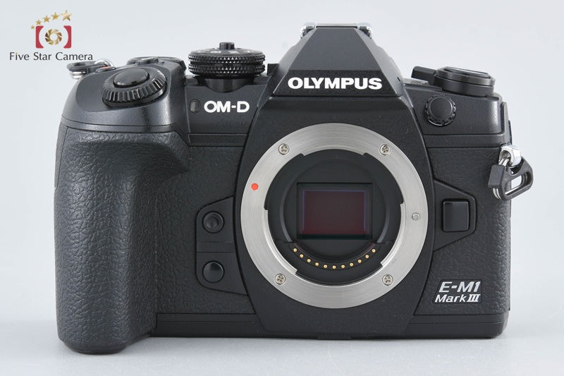 "Count 2,891" Olympus OM-D E-M1 Mark III Black 20.3 MP Digital Mirrorless Camera