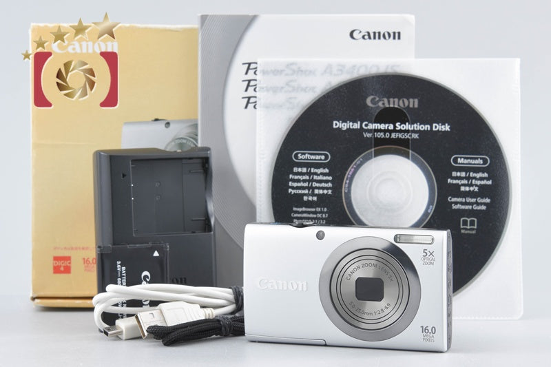 Canon PowerShot A2300 Silver 16.0 MP Digital Camera w/ Box