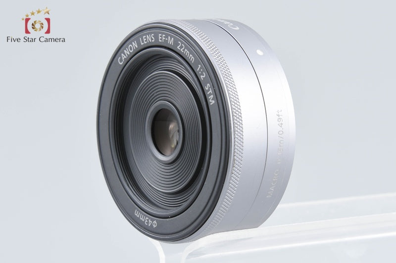 Canon EF-M 22mm f/2 STM Silver