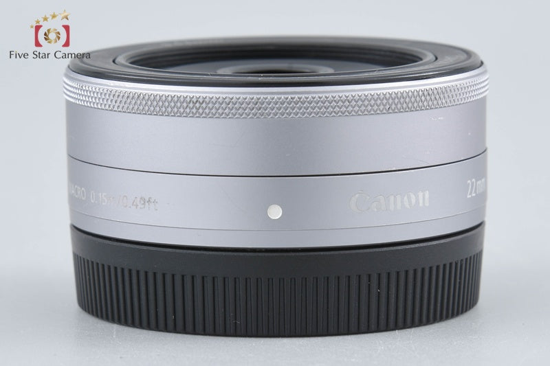 Canon EF-M 22mm f/2 STM Silver