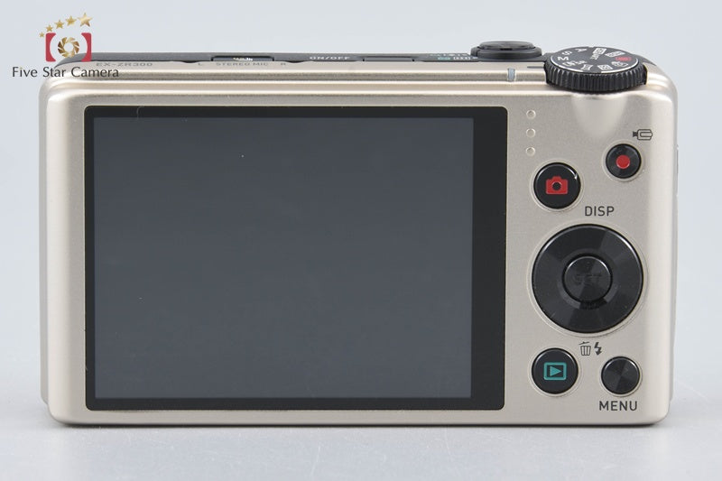 Casio HIGH SPEED EXILIM EX-ZR300 Gold 16.1 MP Digital Camera