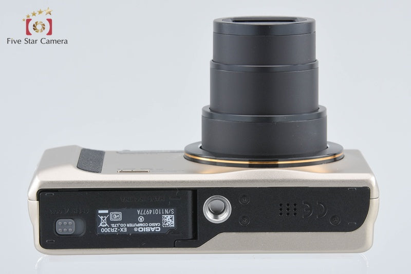 Casio HIGH SPEED EXILIM EX-ZR300 Gold 16.1 MP Digital Camera