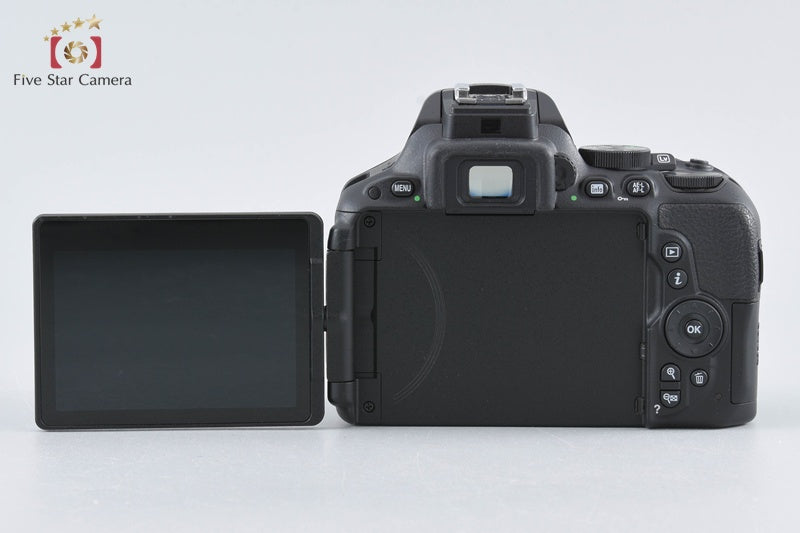 "Shutter count 53" Nikon D5500 Black 24.2 MP DSLR Camera 18-55 VR II Lens w/ Box