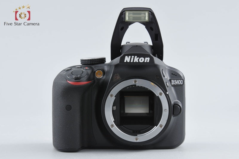 Nikon D3400 Black 24.2 MP DSLR Camera Body