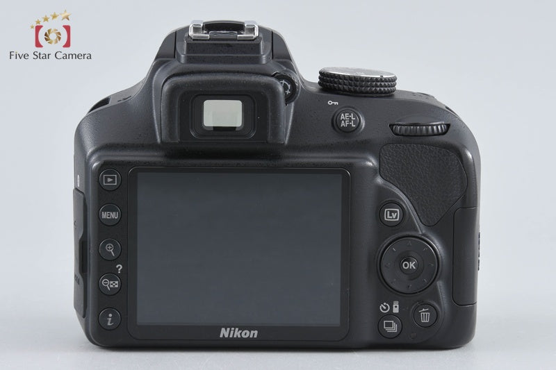 Nikon D3400 Black 24.2 MP DSLR Camera Body