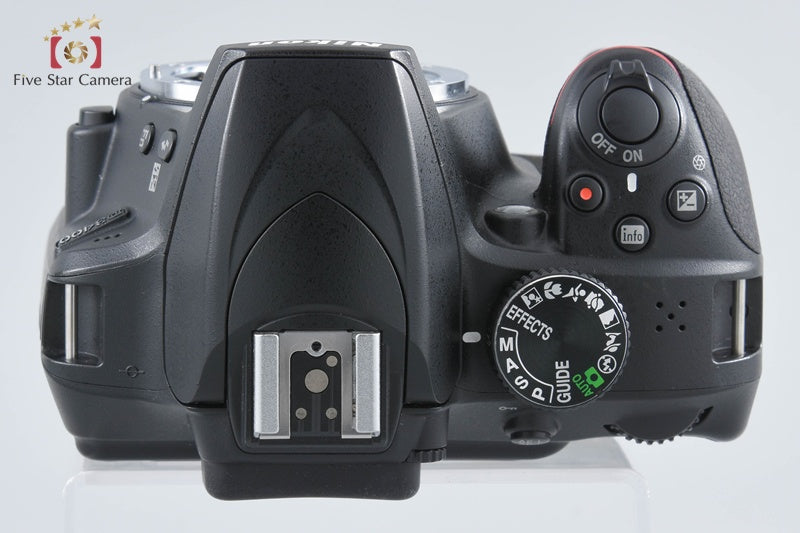 Nikon D3400 Black 24.2 MP DSLR Camera Body