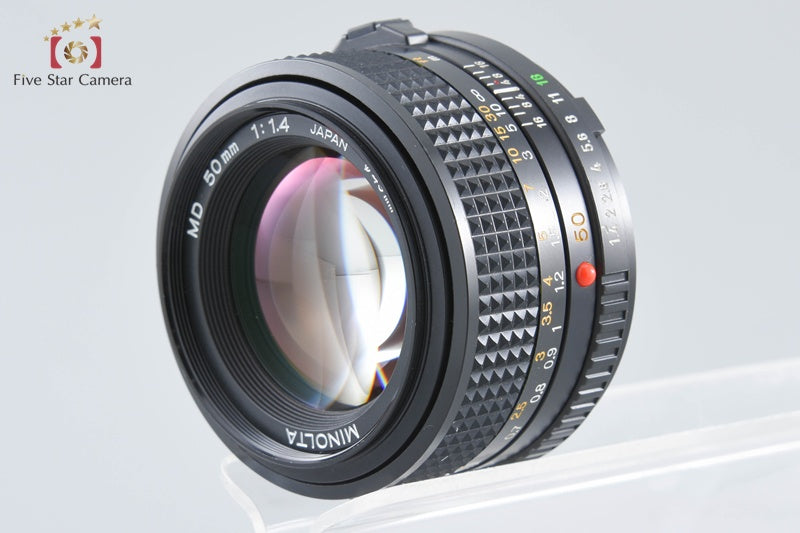 Minolta X-700 Silver 35mm SLR Film Camera + New MD 50mm f/1.4