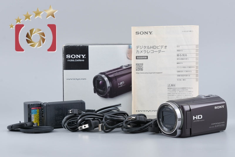 SONY HANDYCAM HDR-CX430V Brown Digital Video Camera [Japanese Language Only]