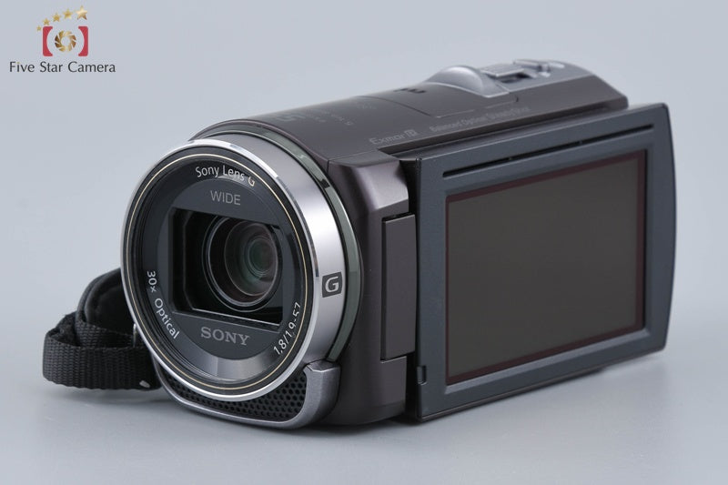 SONY HANDYCAM HDR-CX430V Brown Digital Video Camera [Japanese Language Only]