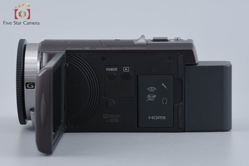 SONY HANDYCAM HDR-CX430V Brown Digital Video Camera [Japanese Language Only]